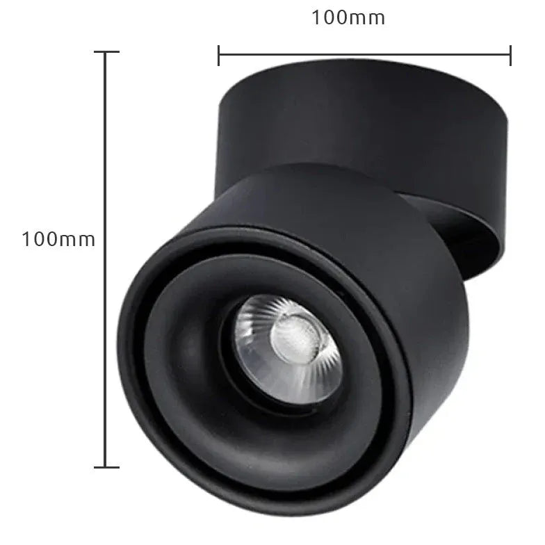 Lampada da Soffitto Incasso Rotonda Regolabile Spot - clowasit.com
