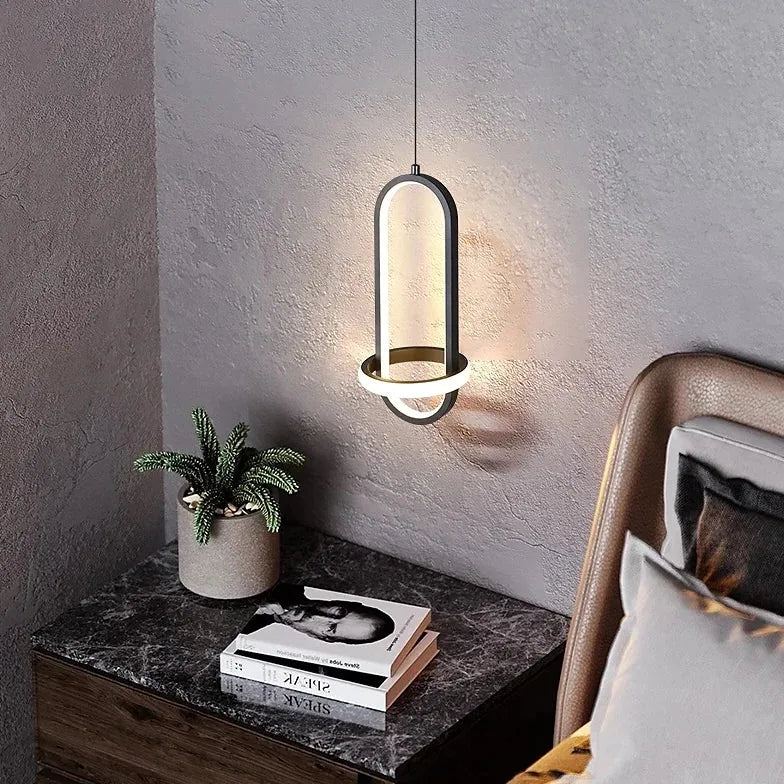 Lampadari x bagno moderno con forma ovale - clowasit.com