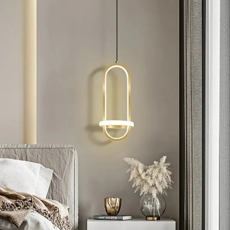 Lampadari x bagno moderno con forma ovale - clowasit.com