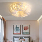 Lampada a LED soffitto piume eleganti - clowasit.com