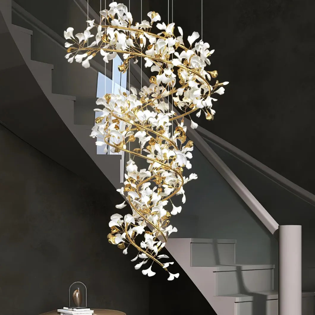 Lampadario Petali Soggiorno di Lusso a LED - clowasit.com