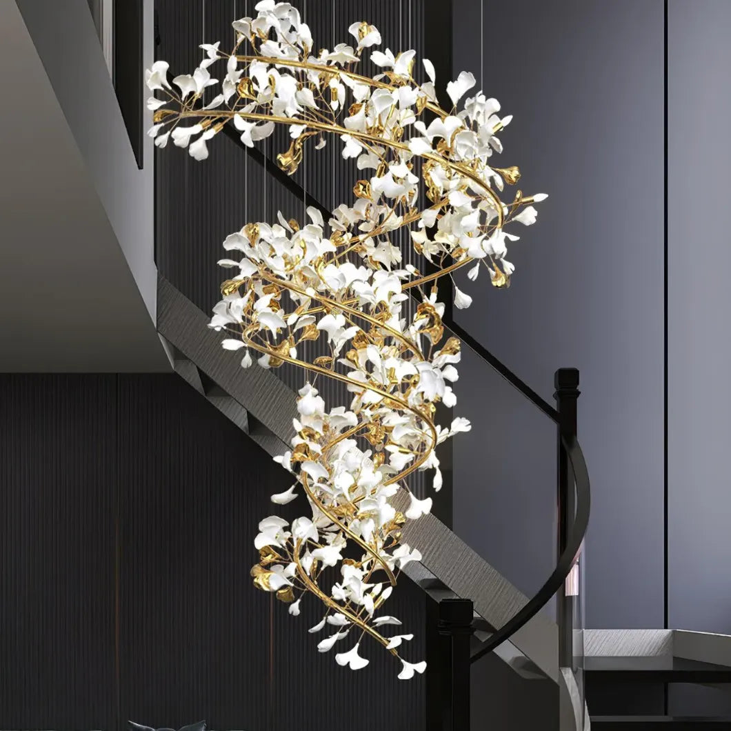 Lampadario Petali Soggiorno di Lusso a LED - clowasit.com