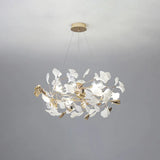 Lampadari Moderni con Pale Oro per Soggiorno - clowasit.com