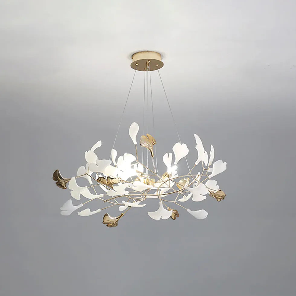 Lampadari Moderni con Pale Oro per Soggiorno - clowasit.com