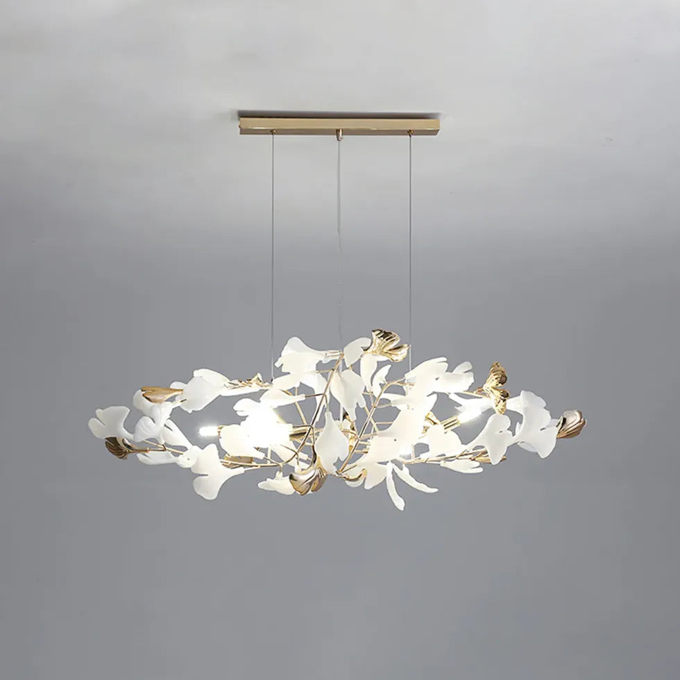 Lampadari Moderni con Pale Oro per Soggiorno - clowasit.com