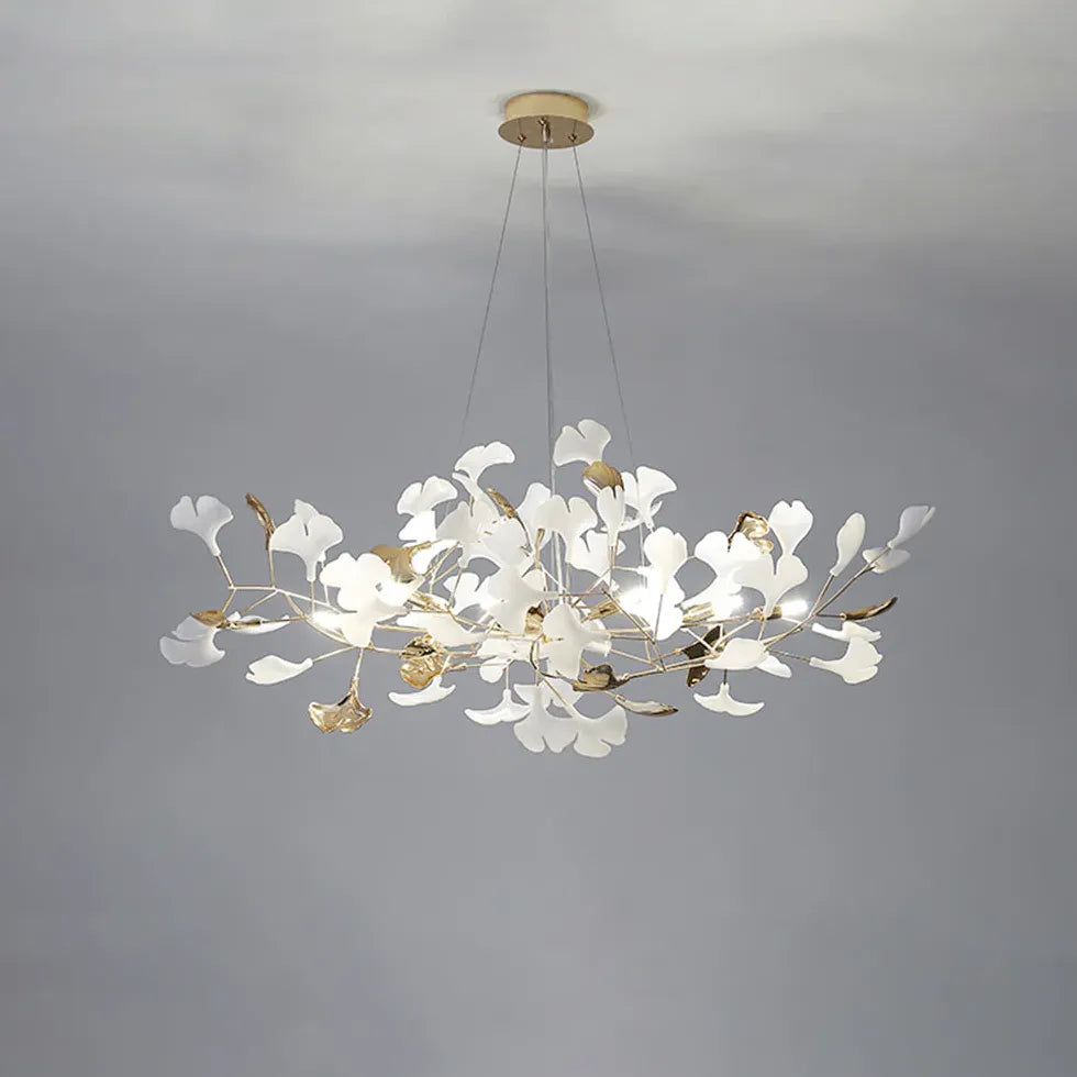 Lampadari Moderni con Pale Oro per Soggiorno - clowasit.com