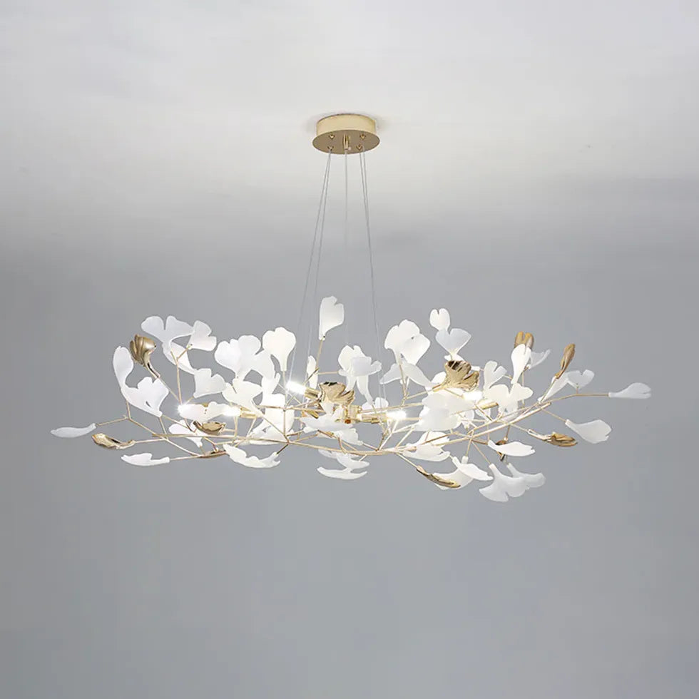 Lampadari Moderni con Pale Oro per Soggiorno - clowasit.com