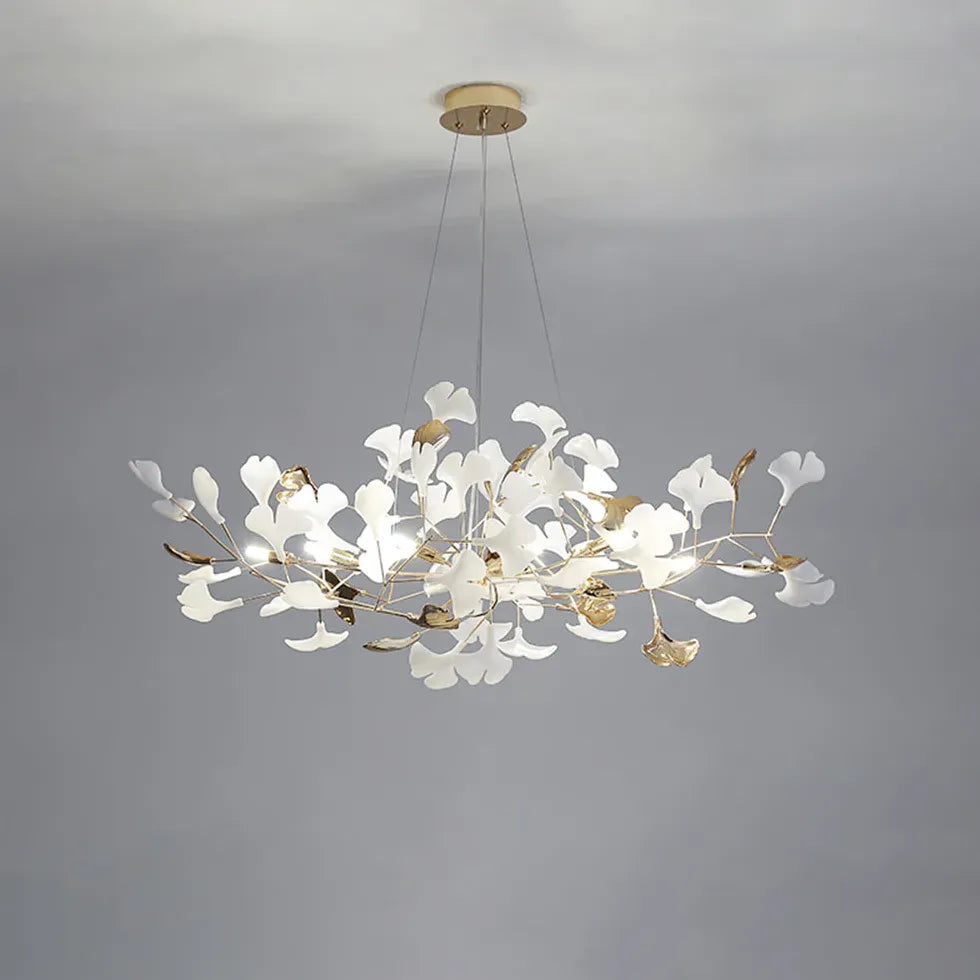 Lampadari Moderni con Pale Oro per Soggiorno - clowasit.com