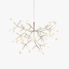 Lampadari appesi moderni in oro LED - clowasit.com