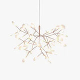 Lampadari appesi moderni in oro LED - clowasit.com