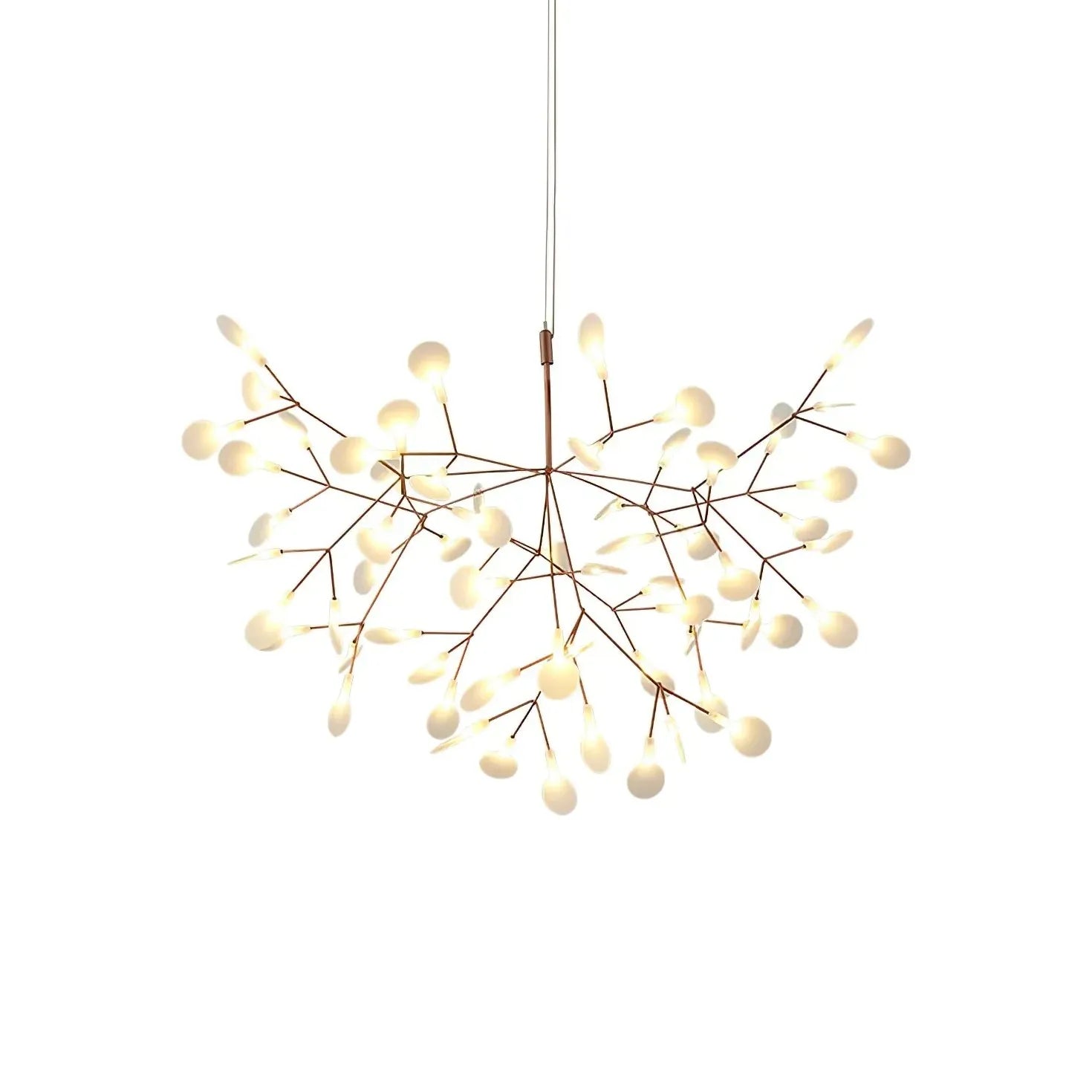 Lampadari appesi moderni in oro LED - clowasit.com