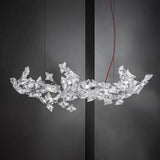 Lampadario Stella Elegante e Trasparente Design Moderno - clowasit.com