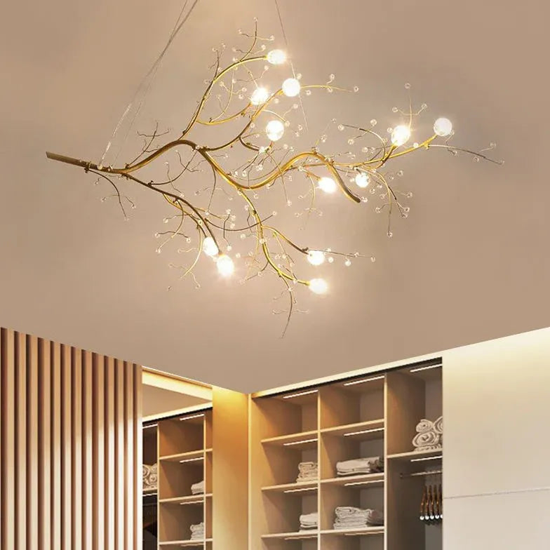 Rosone per lampadari rami eleganti di salice - clowasit.com