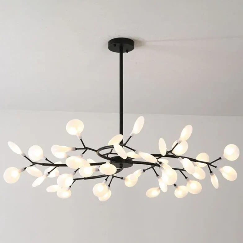 lampadario elegante e raffinato con forma lucciola - clowasit.com