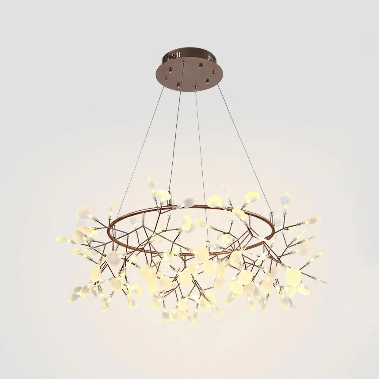 lampadari moderni da sala in stile lucciola - clowasit.com
