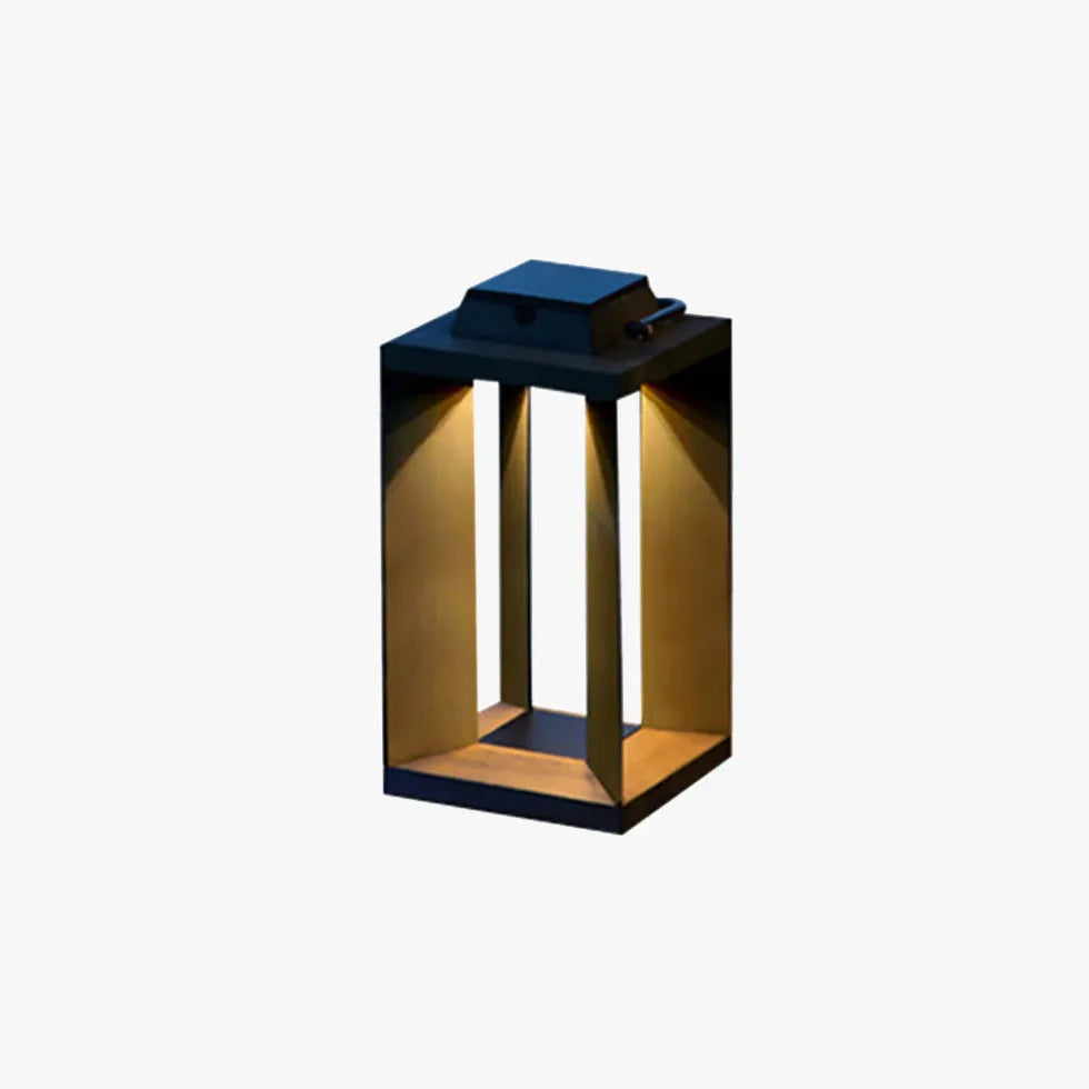 Luci da esterno led solari Lampada nera - clowasit.com