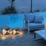 Lampada da terra pieghevole geometrica - clowasit.com