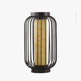 Lampada da terra classica lanterna marrone - clowasit.com
