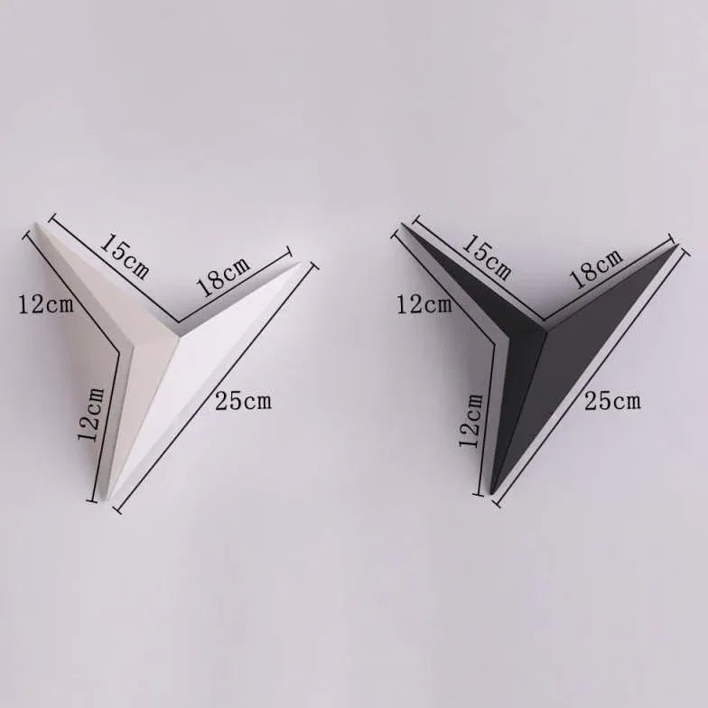 Applique da Parete Luce in Alto Triangolare - clowasit.com