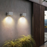 Lampade da esterno doppia luce design quadrato - clowasit.com