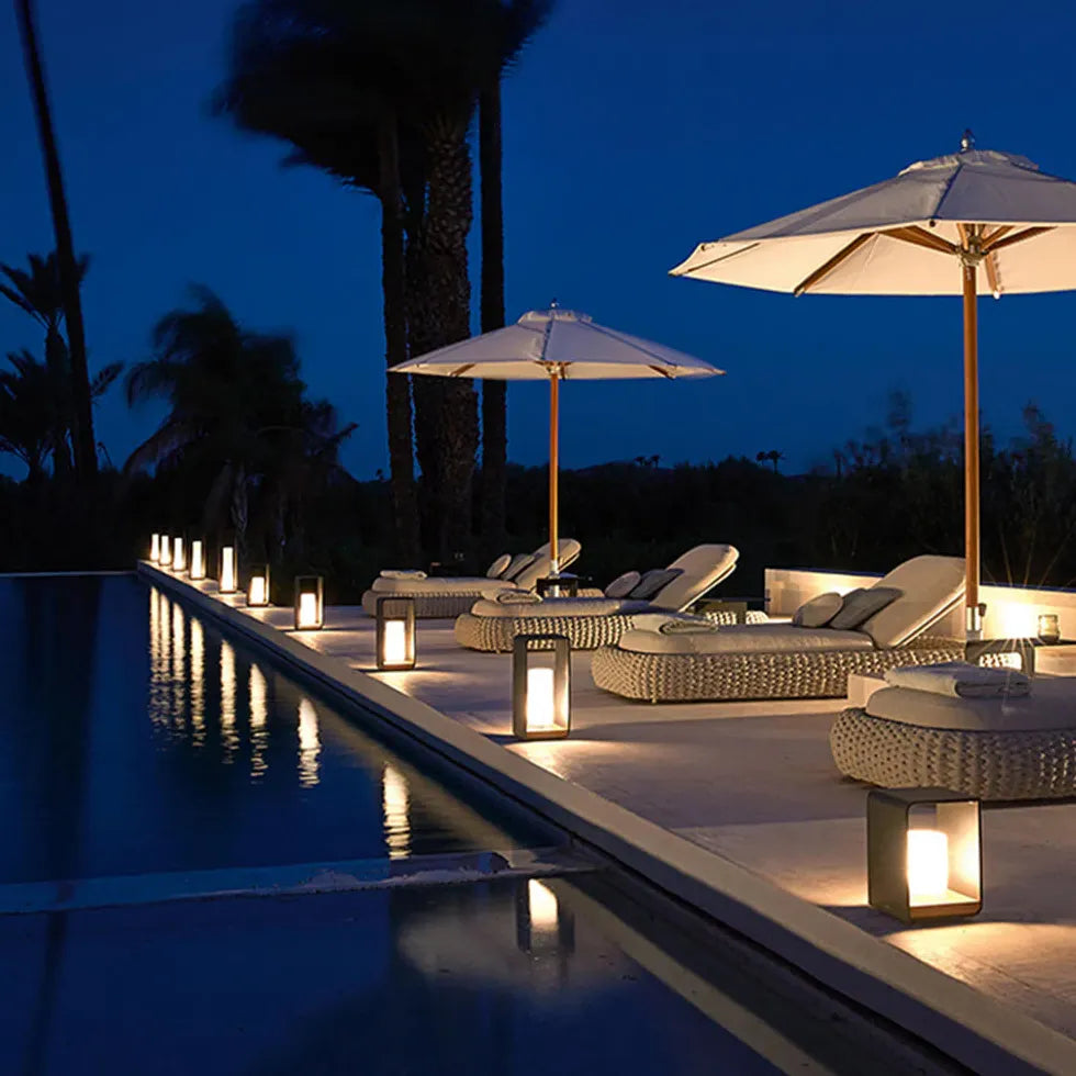 Lampade a led da terra design rettangolare - clowasit.com