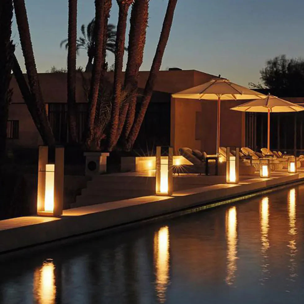 Lampade a led da terra design rettangolare - clowasit.com