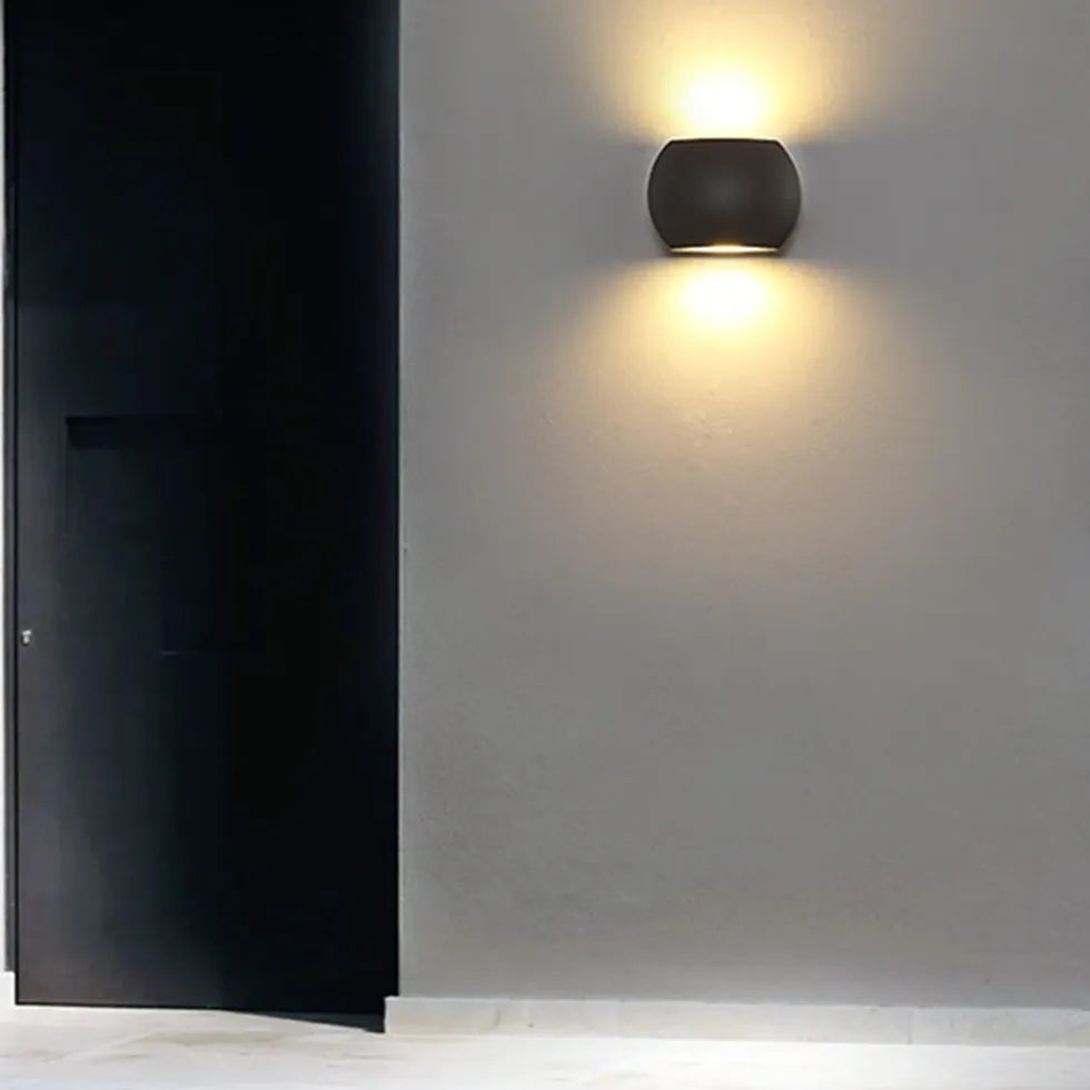 Applique da esterno doppia luce Stile Geometrico - clowasit.com