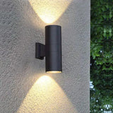 Applique Doppia Luce Da Esterno Nero Elegante - clowasit.com