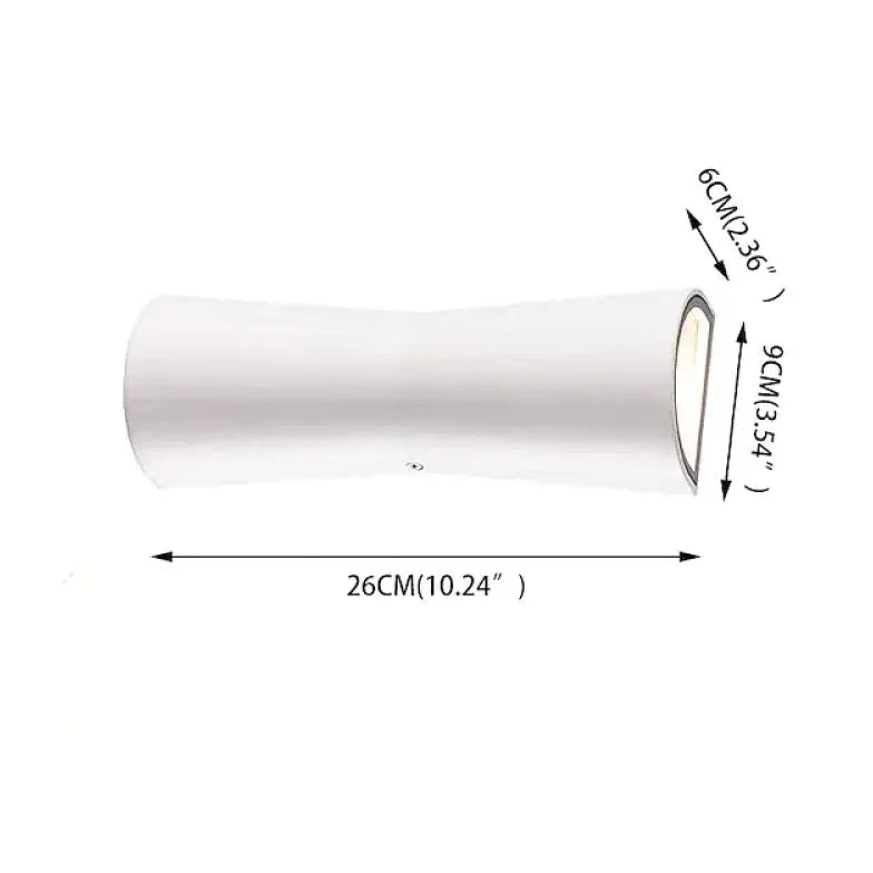 Lampada Doppio Cono Design Nero Per Esterni - clowasit.com