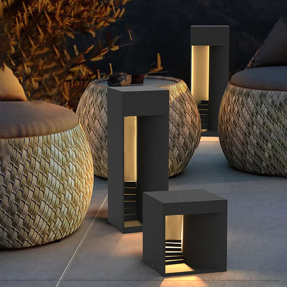 Luci Esterno Moderno a Cubo Scalare - clowasit.com