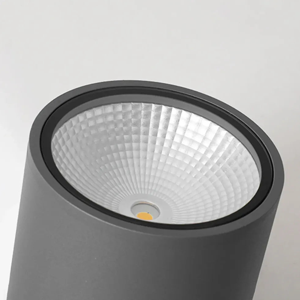 Lampada a sospensione cilindrica opaca nera - clowasit.com