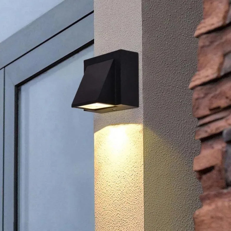 Lampada LED impermeabile quadrata parete - clowasit.com