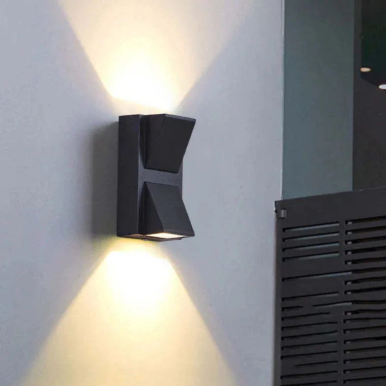 Lampada LED impermeabile quadrata parete - clowasit.com