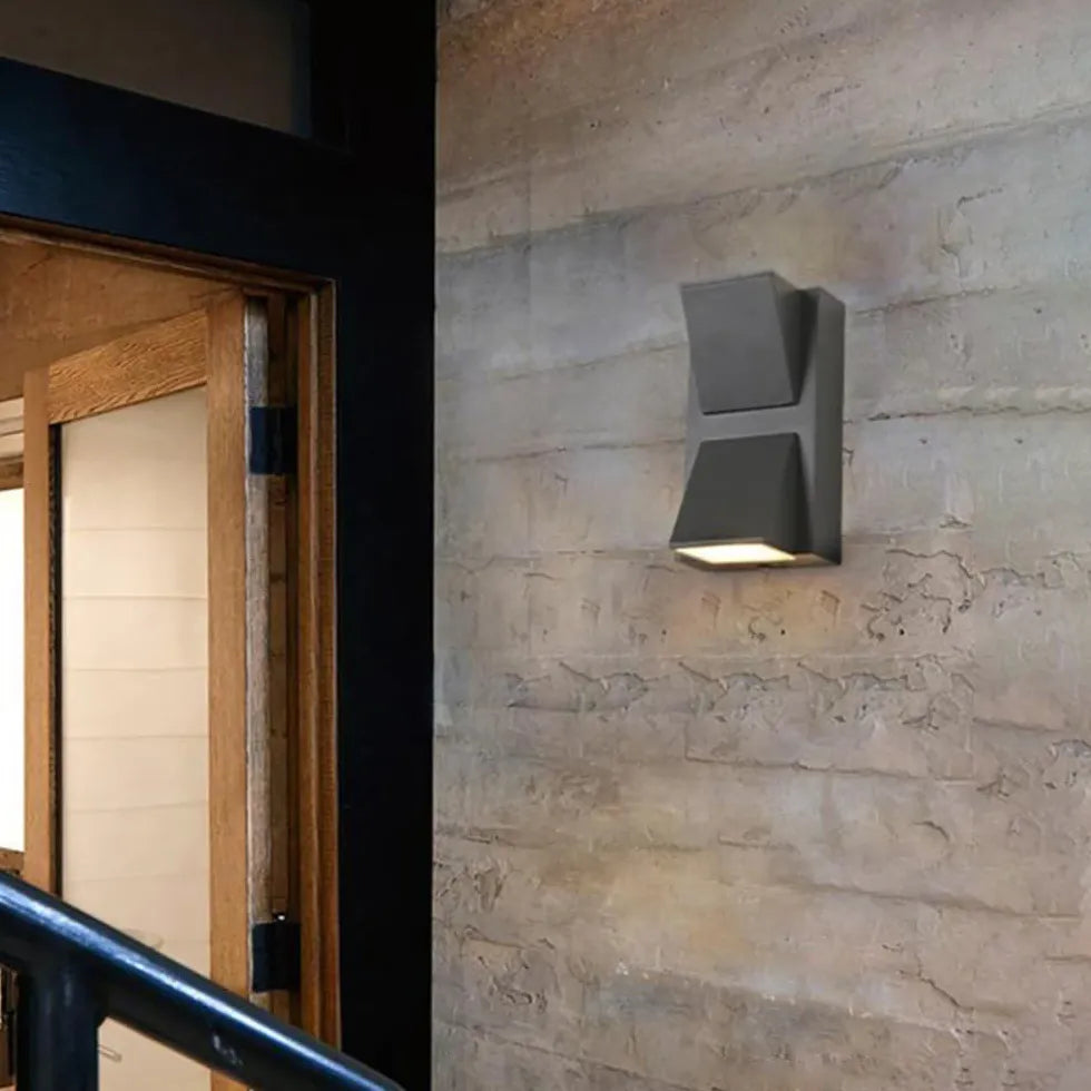 Lampada LED impermeabile quadrata parete - clowasit.com