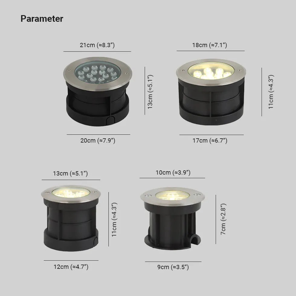 Faretti Incasso Giardino Illuminazione Esterno Resistente - clowasit.com