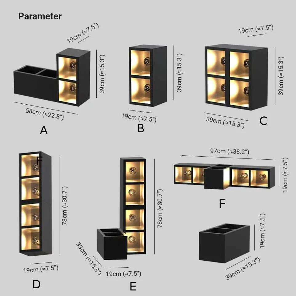 Luci Notturne Da Esterno Decorazione Cubica - clowasit.com