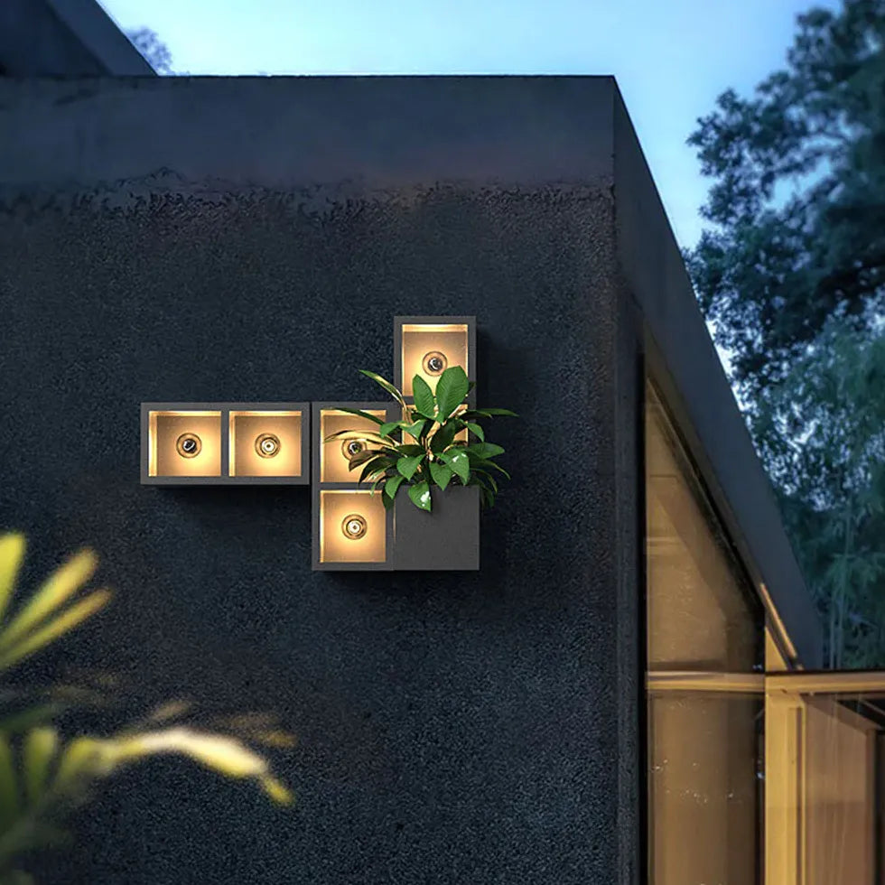 Luci Notturne Da Esterno Decorazione Cubica - clowasit.com