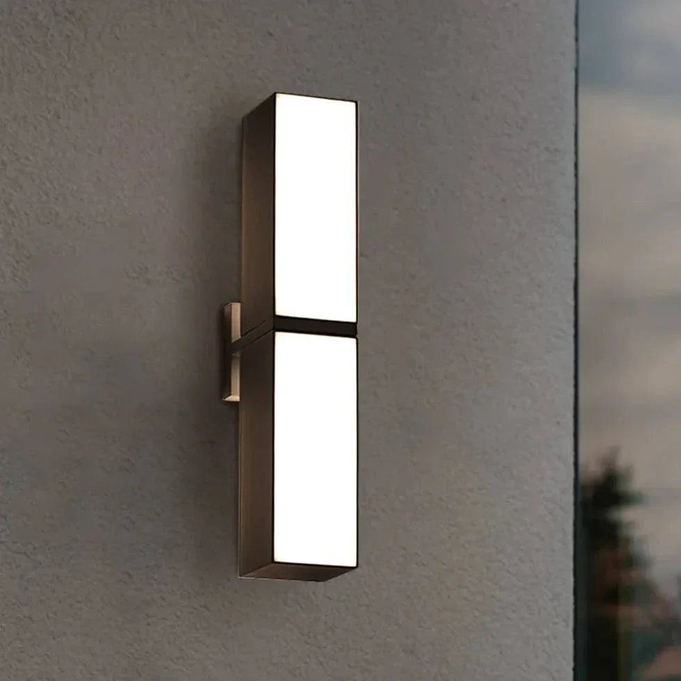 Applique a LED solare impermeabile minimalista - clowasit.com