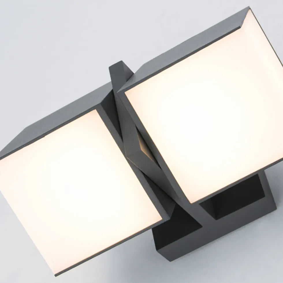 Applique a LED solare impermeabile minimalista - clowasit.com