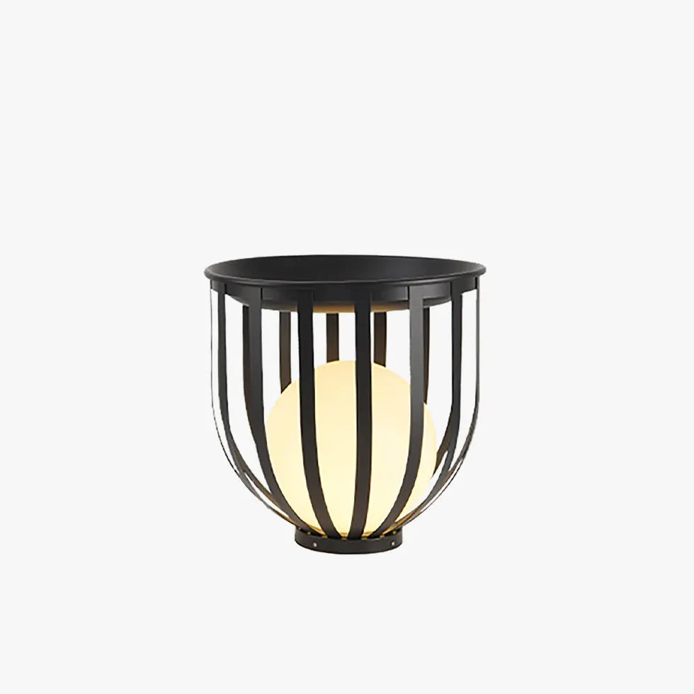 Lampada da terra a sfera in ferro - clowasit.com