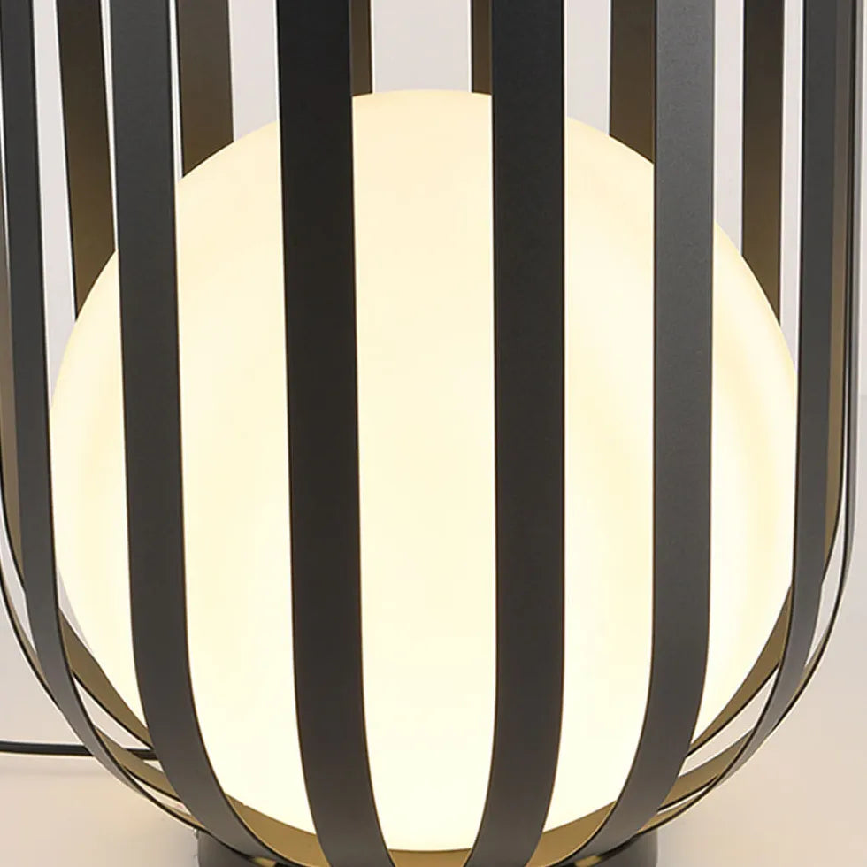 Lampada da terra a sfera in ferro - clowasit.com