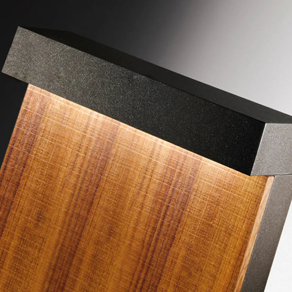 Lampada in legno da terra rettangolare - clowasit.com