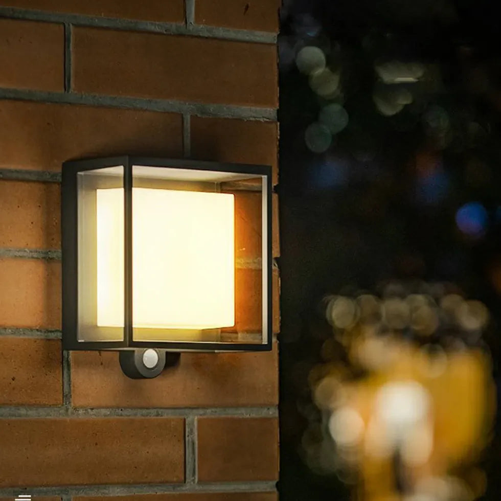 Applique esterno led quadrato impermeabile - clowasit.com