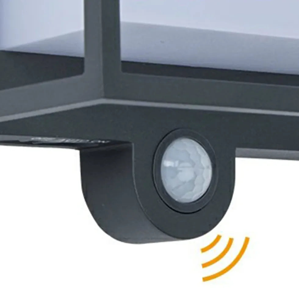 Applique esterno led quadrato impermeabile - clowasit.com
