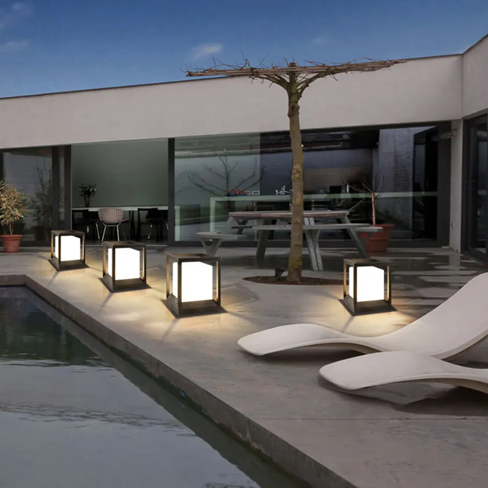 Luce da Colonna Solare Minimalista - clowasit.com