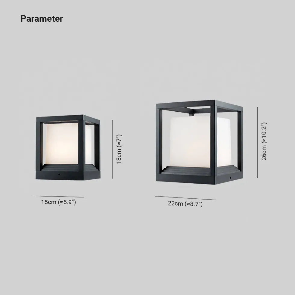 Luce da Colonna Solare Minimalista - clowasit.com