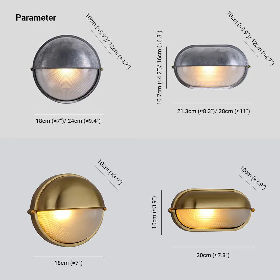 Lampada da Esterno Industriale Moderna - clowasit.com