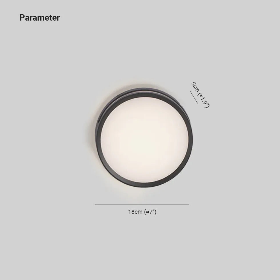 Applique a led da parete circolare impermeabile - clowasit.com