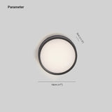 Applique a led da parete circolare impermeabile - clowasit.com