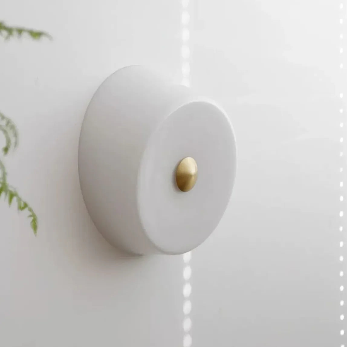 Applique da parete tonde LED Moderno Dorato - clowasit.com